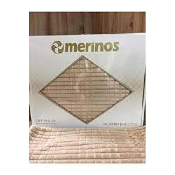 Merinos Modern Line 2 Parça Tek Kişilik Battaniye Seti Merinos Modern Line 2 Parça Tek Kişilik Battaniye Seti