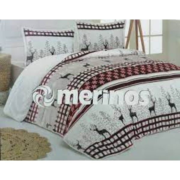 Merinos Comforter Çift Kişilik Yorgan Set 