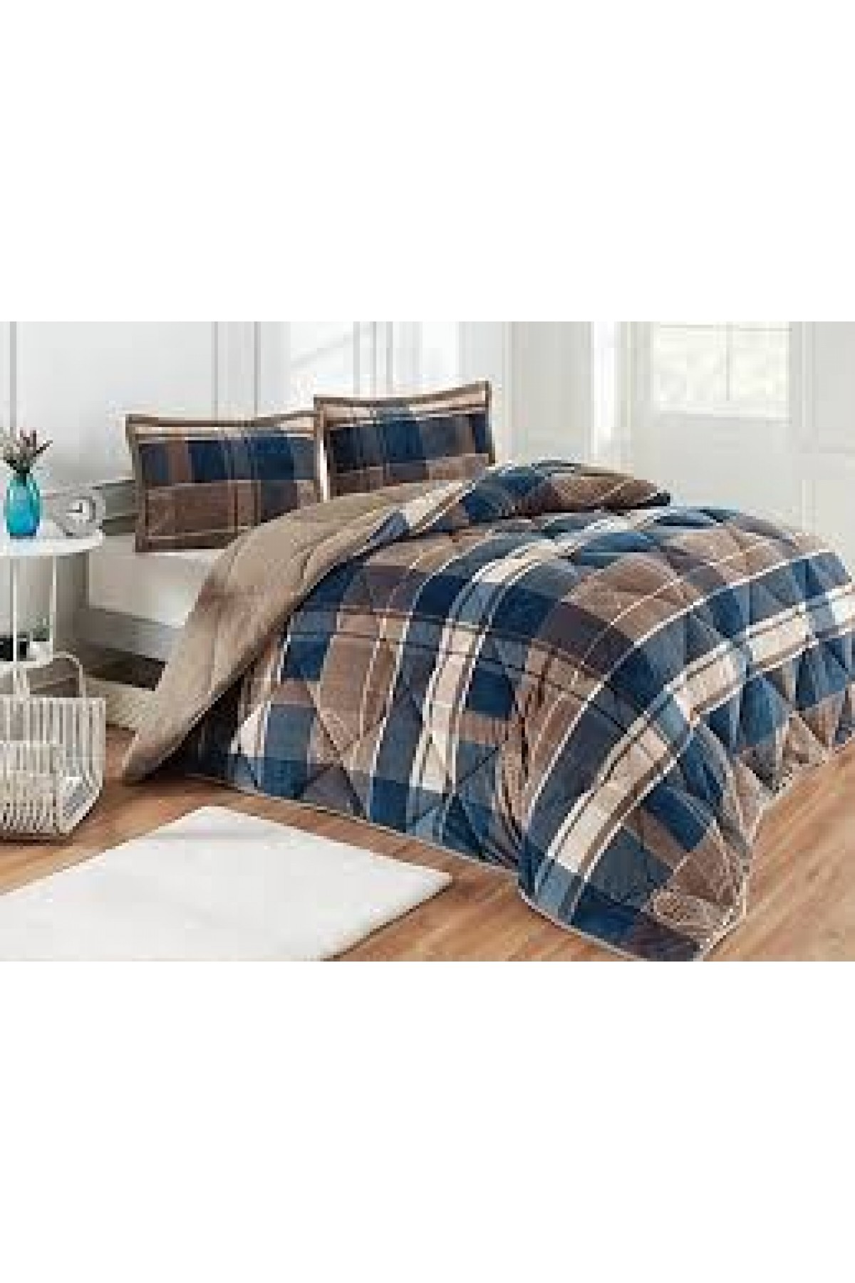 Merinos Comforter Çift Kişilik Yorgan Set 